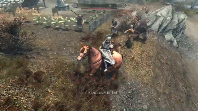 Troll in Ivarstead. Skyrim Anniversary Edition смотреть онлайн