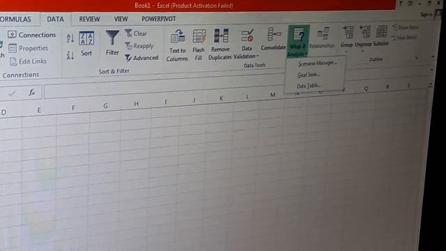 scenario manager in excel смотреть онлайн