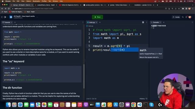 How import works in Python | Python Tutorial - Day #44 смотреть онлайн