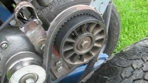 Задний ход у культиватора "Крот"