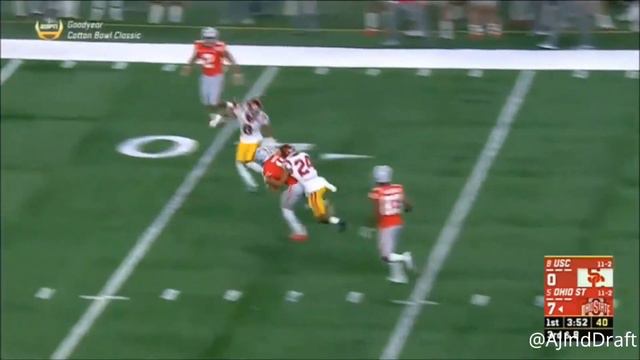 Iman Marshall (USC CB) vs Ohio State 2017 смотреть онлайн