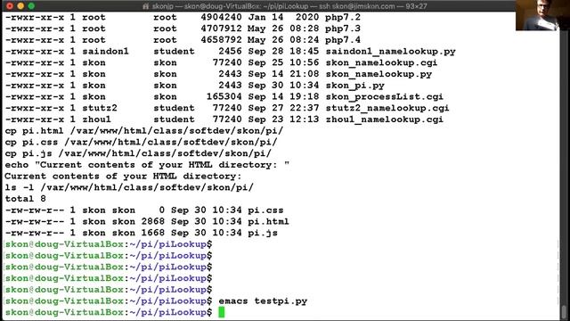 SCMP318 Creating a Python Web App example смотреть онлайн