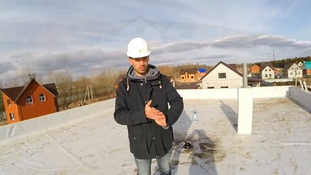 Отделка фасада, плоская кровля в каркасном доме смотреть онлайн