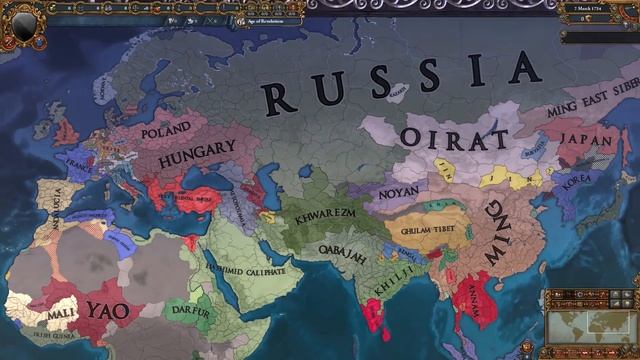 EU4 - Observer Timelapse - Jerusalem Mega Campaign смотреть онлайн