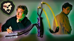 УБИЙСТВЕННАЯ РОГАТКА | Рогатка "МВ" большая (с упором, шарики)