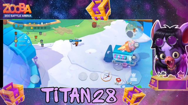 Прохожу событие на "Чёрный ящик" в игре Zooba! смотреть онлайн