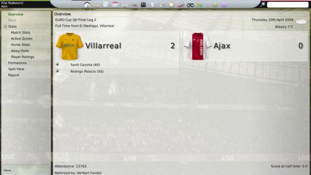 Football Manager 2008 - AFC Ajax смотреть онлайн