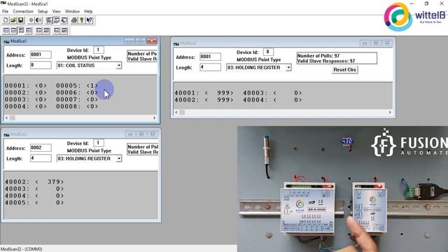 Testing & Troubleshooting WIN-IO-4AOMV & WIN-IO-4DDAM Modbus I/O Cards using Modscan | WittelB | смотреть онлайн