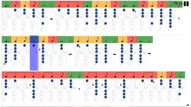 PlayThatSheet: Fly me to the moon - saxophone tablature - for beginner смотреть онлайн