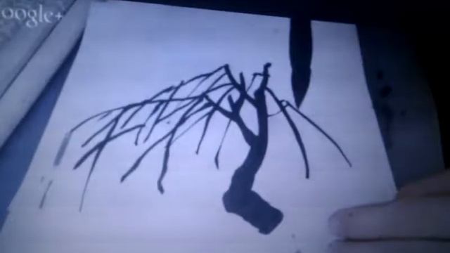 как рисовать тушью-гуашью, техника У-Син смотреть онлайн