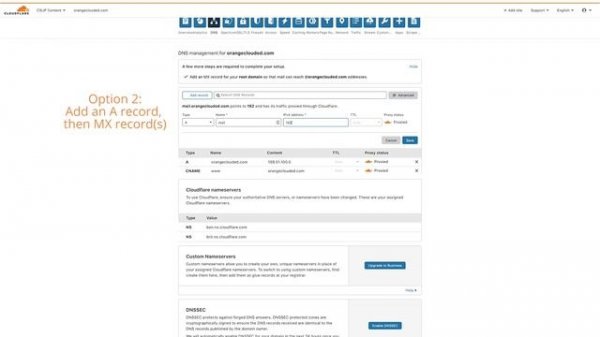 Getting started with Cloudflare DNS: Adding MX records to Cloudflare