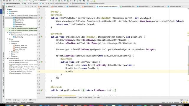 12. Detail Recyclerview Adapter Android смотреть онлайн