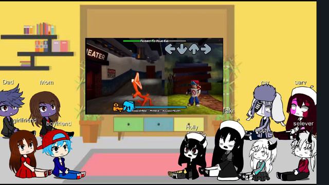 fnf react to rainbow friends mod смотреть онлайн