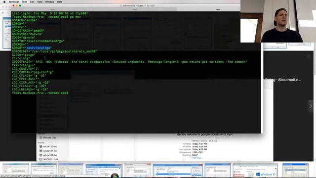 Deploy website to google cloud part 3 env variables смотреть онлайн