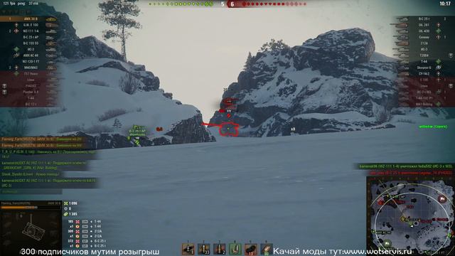 Flaming_Farts|Три отметки на ствол Aмх30B- часть 1| World of Tanks. смотреть онлайн