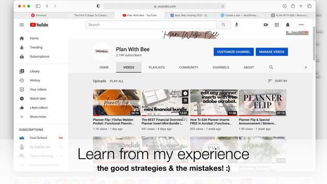 Become A Blogger Series: The First 5 Steps To Starting A Successful Blog | Plan With Bee смотреть онлайн