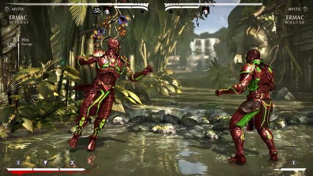 MKX PC DLC Mod Cyber Ermac Intro Gameplay XRay 1440p 60FPS смотреть онлайн