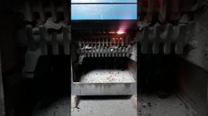 Установка встряхивателя колосников на Будерус