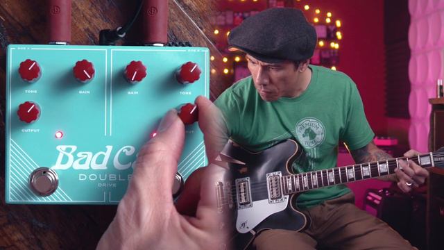 Bad Cat Double Drive - dual stackable overdrive pedal смотреть онлайн