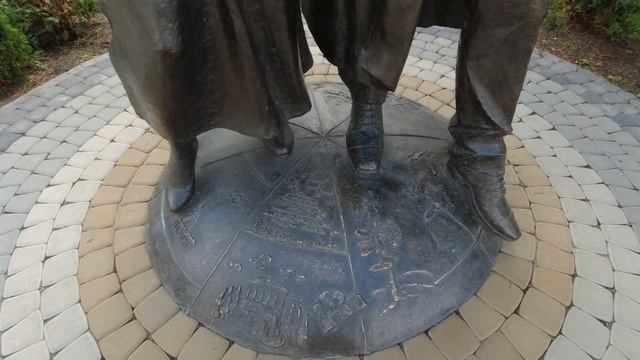 Ростов-на-Дону. ДГТУ. Технический университет. Парк ДГТУ, Церковь, фонтан, часы, территория. Обзор. смотреть онлайн