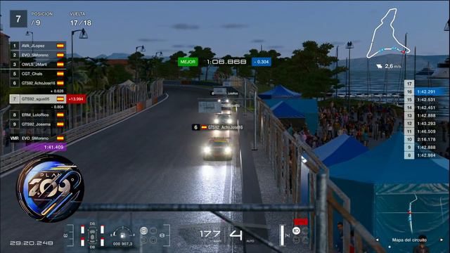 CUARTOS DE FINAL DEL CAMPEONATO NACIONAL DE GT | CUARTOS C Y D | GRAN TURISMO 7 смотреть онлайн