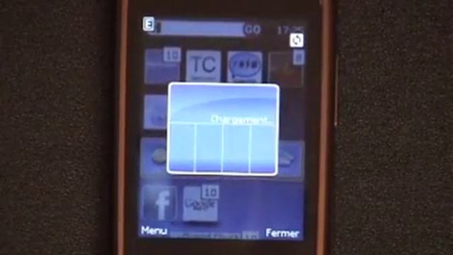 Webwag Mobile 3_0 on Series 40 idle screen смотреть онлайн