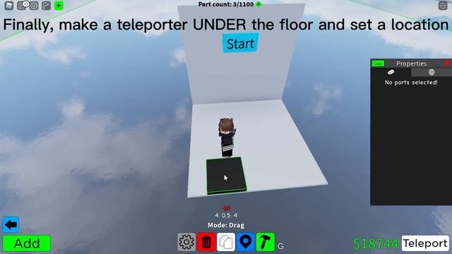Roblox | Obby Creator Tutorial -- Button Teleport [OUTDATED, CHECK THE NEW TUTORIAL] смотреть онлайн