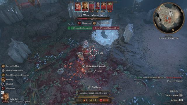 Baldur's Gate 3 - PS5 - Defeat Ansur смотреть онлайн