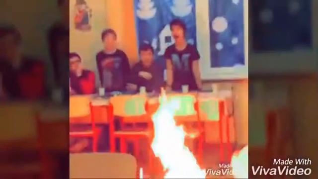 Школьные дни(на первом видео вырубили свет) смотреть онлайн