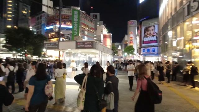 Tokyo Nightlife | Shibuya Crossing | Roppongi | Night Walk Japan | Telugu Vlog смотреть онлайн