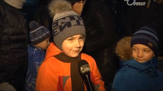 Сланцы в городском парке культуры встретили «Волшебный Новый год в стране МандарИней» смотреть онлайн