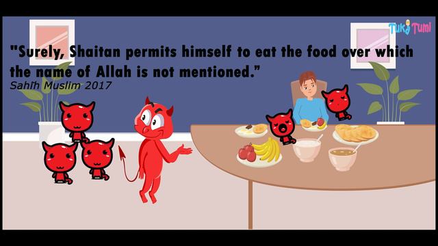 Dua When You Forget To Say Bismillah! | Kids Hadith | Bismillah | Best Islamic Cartoon