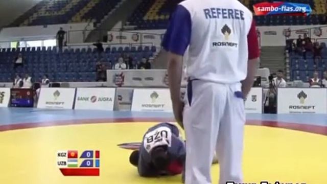 Самбо. Первенство мира-2016. 62 кг 1\4 Чори Зоиров (Узбекистан)-Нурсултан Уланов (Кыргызстан) смотреть онлайн