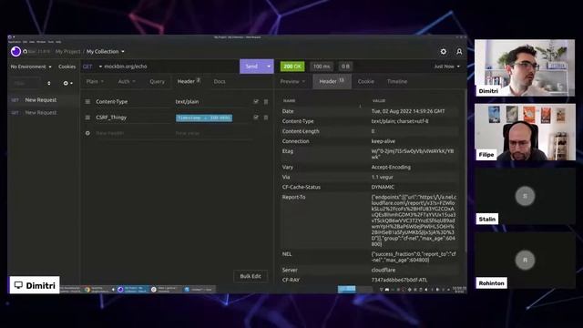 Insomnia Stream 2022 08 02 - How To Save Variables From Requests