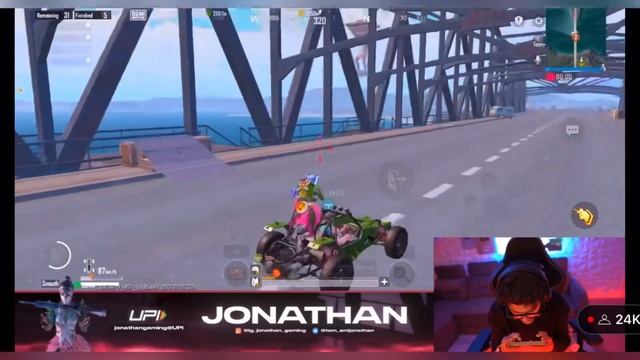 Jonathan React On His Official Hater In Same Match | BGMI | #jonathangaming #bgmi смотреть онлайн