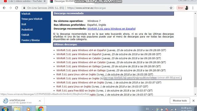 Descargando e instalando WinRAR x32 y x64 Windows, Linux, Mac OS x, y Free BSD смотреть онлайн