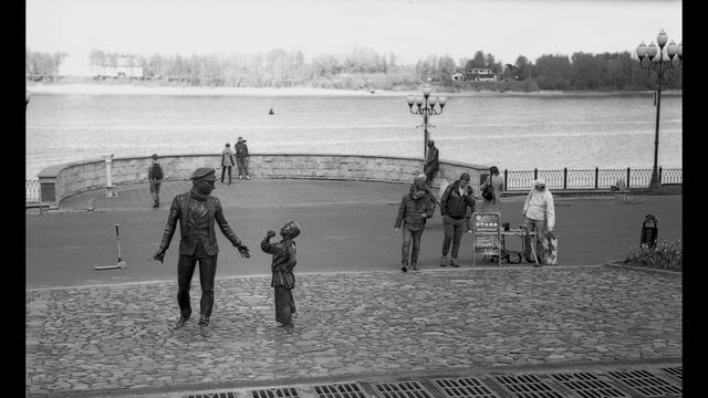 Zorkiy 4 Silberra Pan 50 b&w, Epson V 600 Rybinsk 15.05.2022.Городской пейзаж на старый фотоаппарат смотреть онлайн