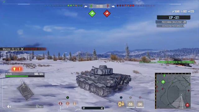 World of Tanks Console Xbox/PS. PZ KPFW V IV. Nisko-tierowy zamordulec! смотреть онлайн