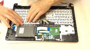 Замена клавиатуры HP 15-bw. Полная инструкция.