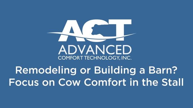 Cow Comfort is Measured in Inches NOT Feet смотреть онлайн