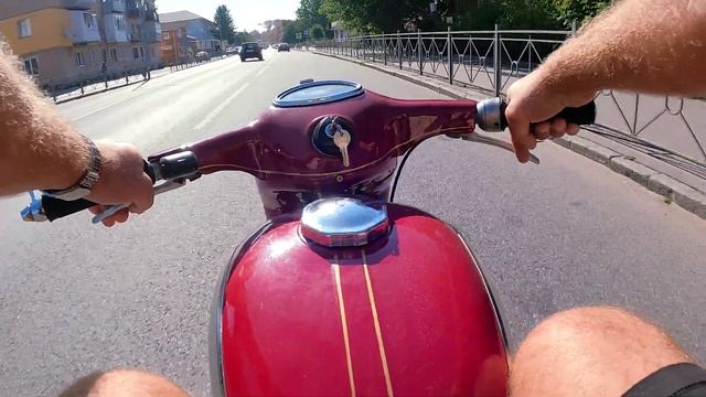 Ява 250 1961 року - відновлена до заводського стану. смотреть онлайн