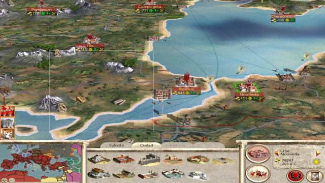 Rome Total War. Facciones Difíciles - Roma Julios #25 смотреть онлайн