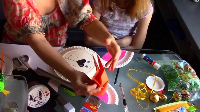 Пасхальные поделки.Корзинка-зайчик смотреть онлайн