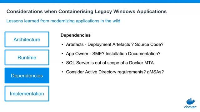 Containerizing Legacy Windows Server Applications Using Docker Enterprise | Docker 101 - Pt 6 смотреть онлайн