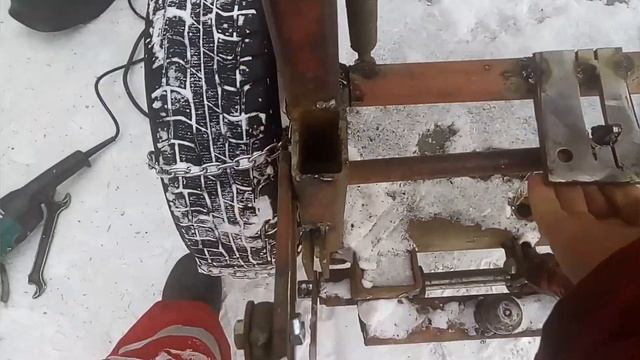 Навеска на минитрактор. смотреть онлайн