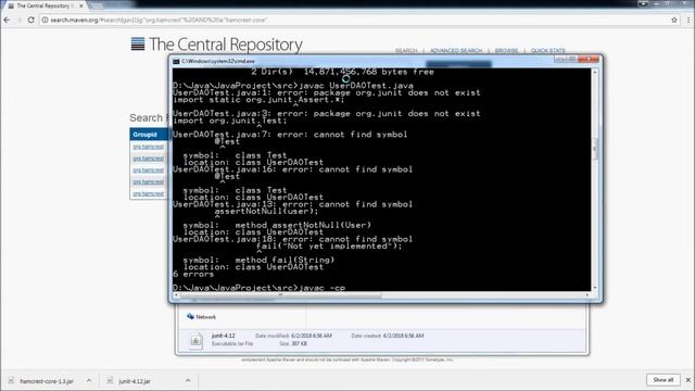How to compile and run JUnit tests in command line смотреть онлайн