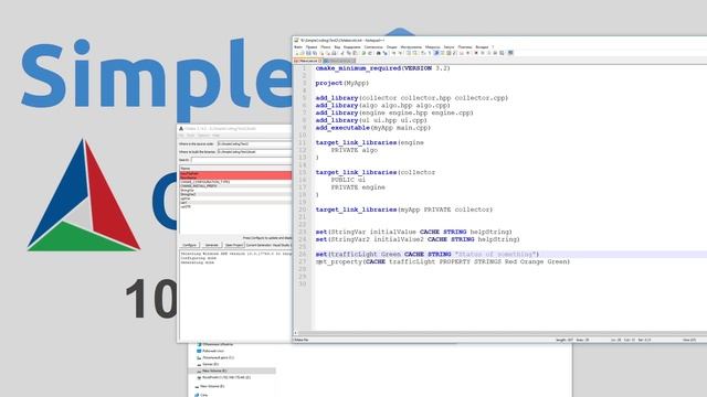 CMake с нуля | 10 | Графический интерфейс