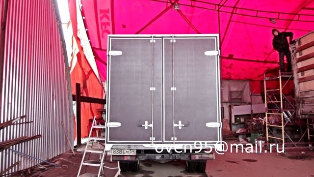 Тент, каркас и ворота для «Газели» смотреть онлайн
