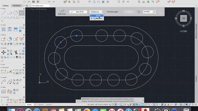 AutoCAD The Path Array Tool смотреть онлайн