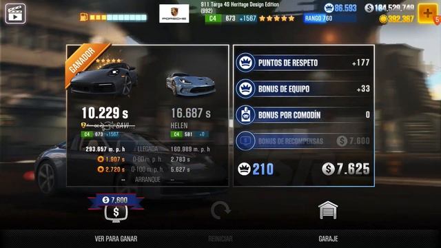 【CSR2】911 Targa 4S Heritage Design Edition (992) 10.22x Tune & Shift смотреть онлайн